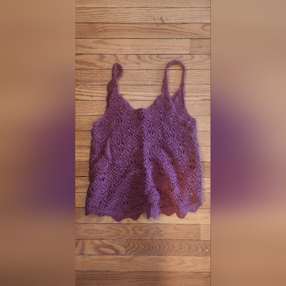 Elegant Crochet Lace Top